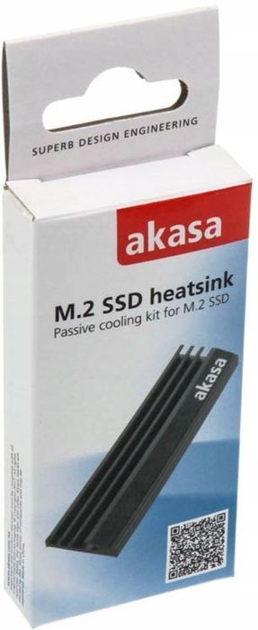 outlet akasa a-m2hs01-bk pasta termoprzewodząca aluminium