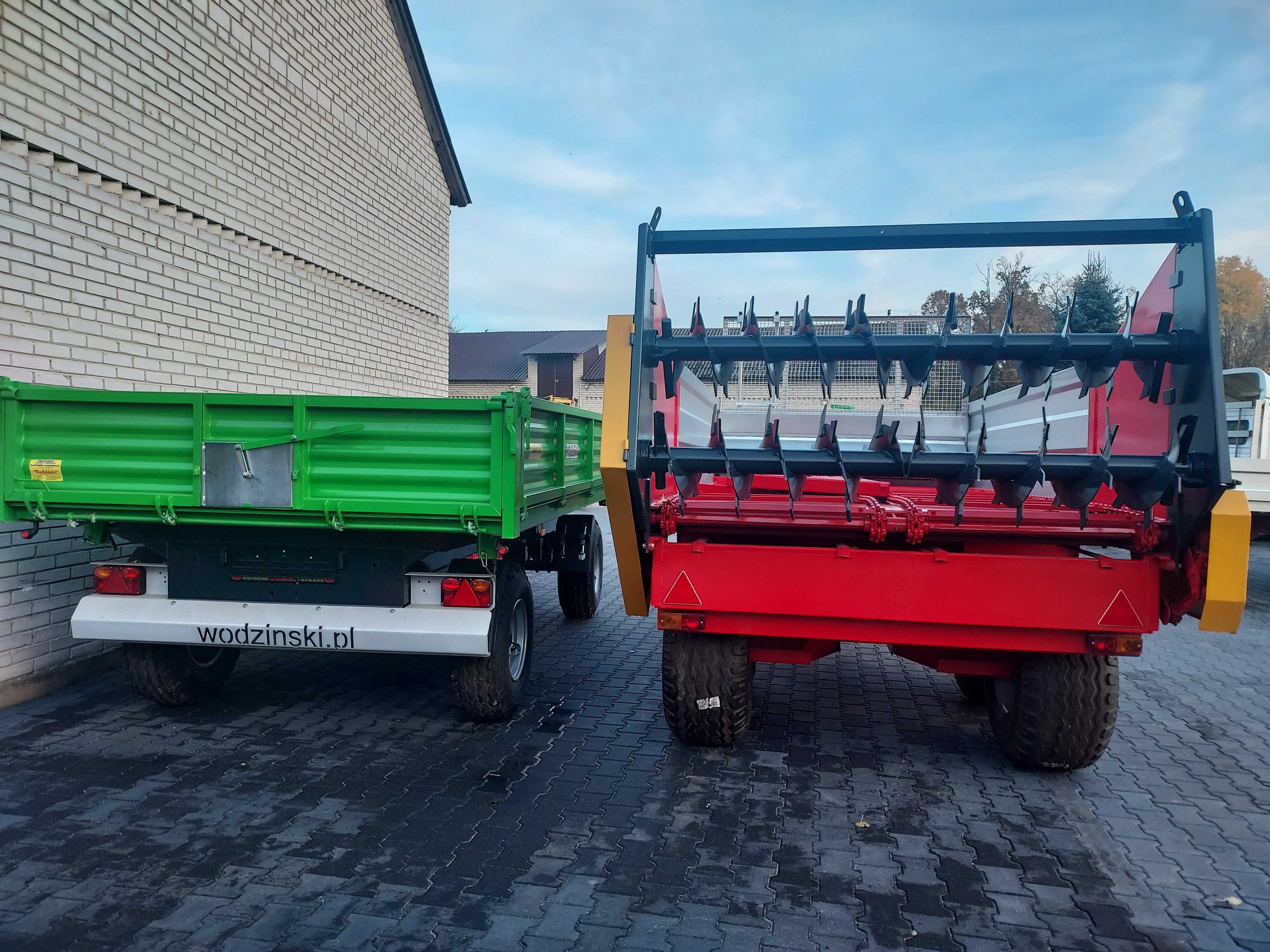 Rozrzutnik Obornika 6t Tandem Roltrans