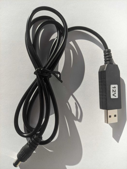 Кабель для роутера USB-DC 9V/12V Інтернет від повербанку