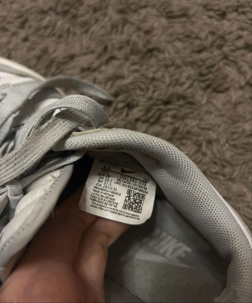 Nike Dunk Low Retro - Grey Fog