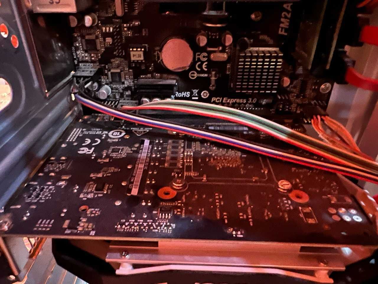 комп'ютер AMD A8-6600K/GTX 1050/DDR3 16gb/ssd 120gb/hdd 500gb
