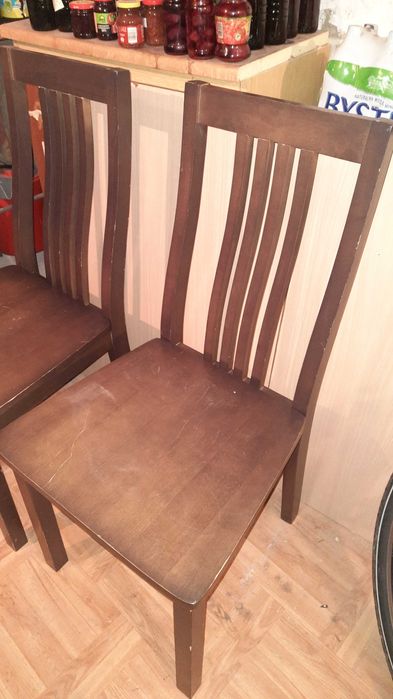 Krzesła drewniane 6 sztuk