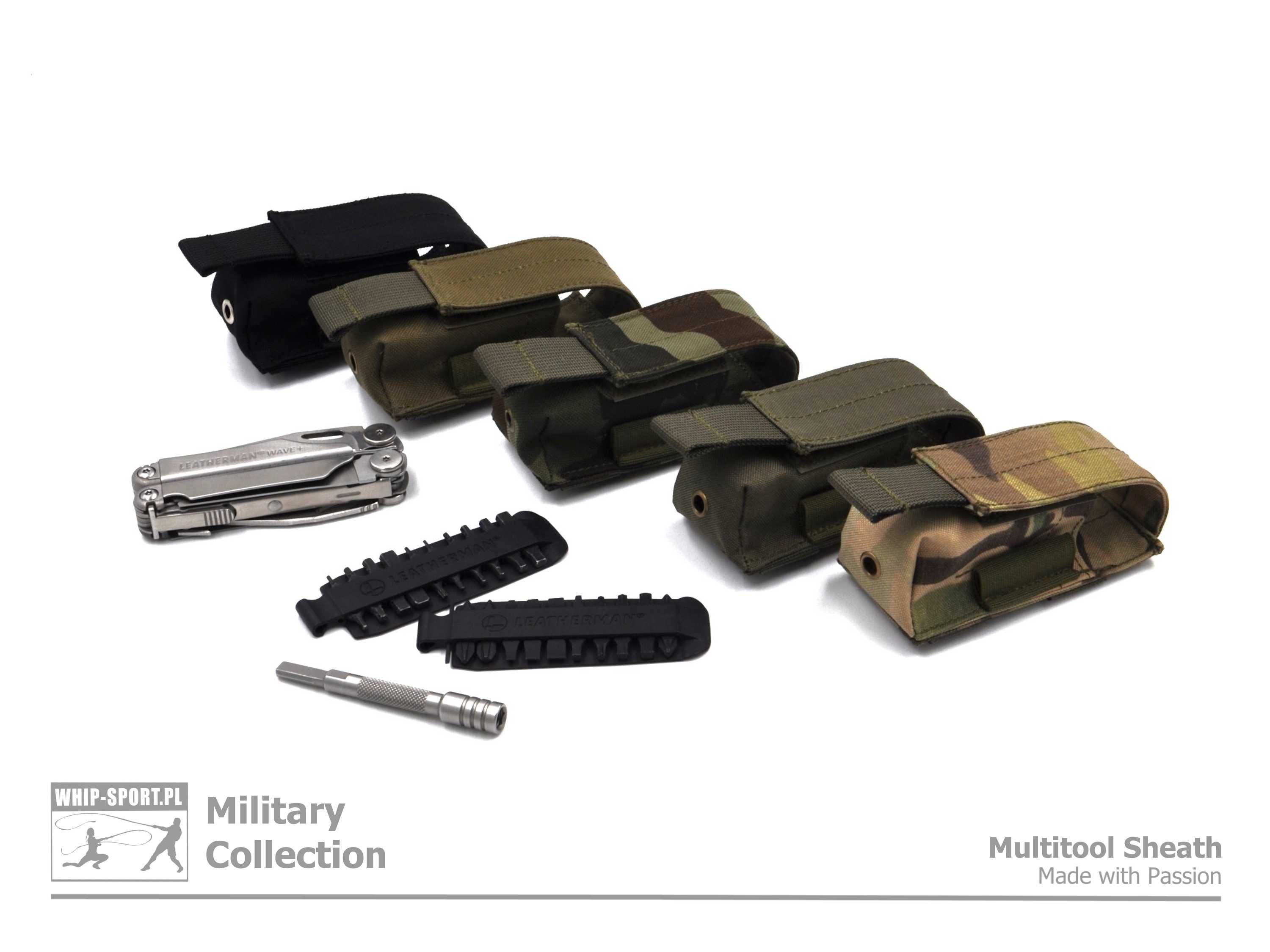 Kieszeń na Multitool Leatherman Wave Plus i zestaw Bit Kit - Olive