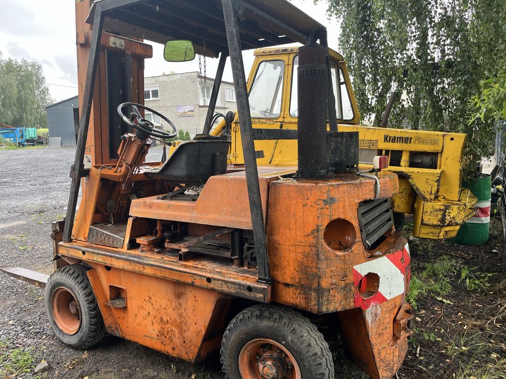 Wózek widłowy widlak Takraf Ifa DDR 6ton, podnosnik 3200kg