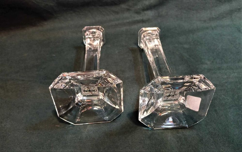 Par Castiçais Vidro