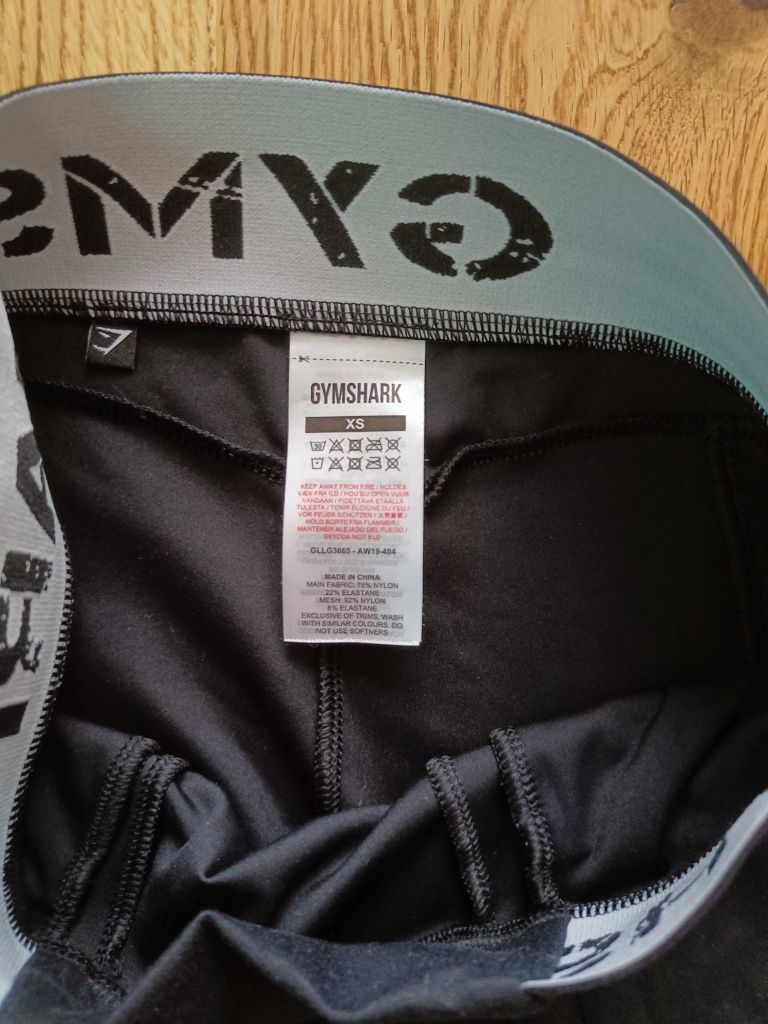 Legginsy czarne gymshark