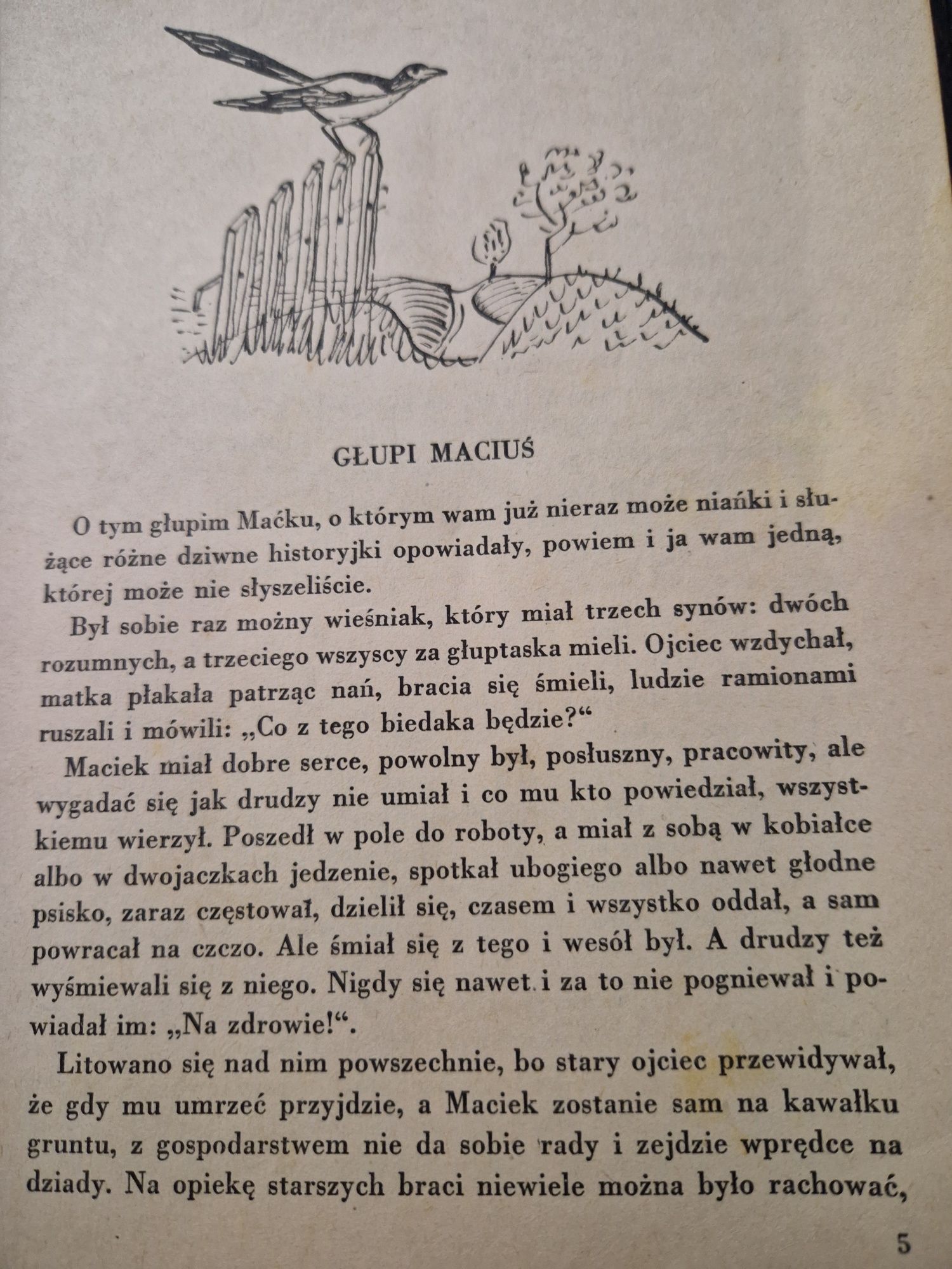 Książka dla dzieci Bajki i bajeczki Józef Ignacy Kraszewski - 1955