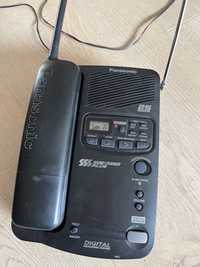 Panasonic telefon bezprzewodowy sekretarka KX-TCM418-B telefon