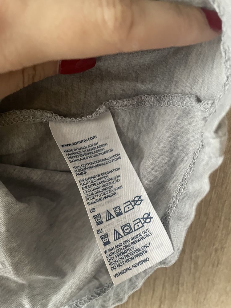 Koszulka szara damska tommy jeans m s