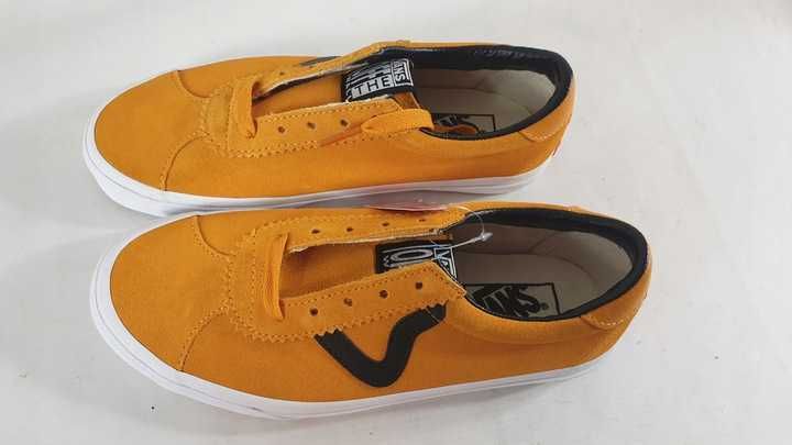 Trampki dziecięce Vans SPORT r. 36,5 biały, pomarańczowy