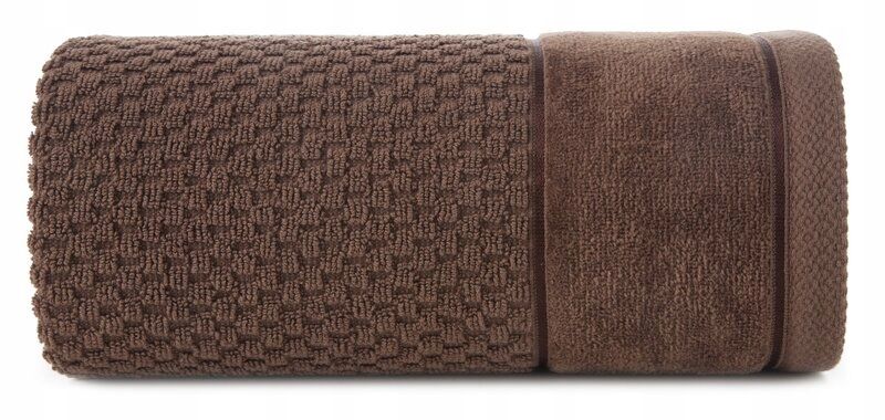 Ręcznik Frida 70x140 brązowy ciemny frotte 500g/m2