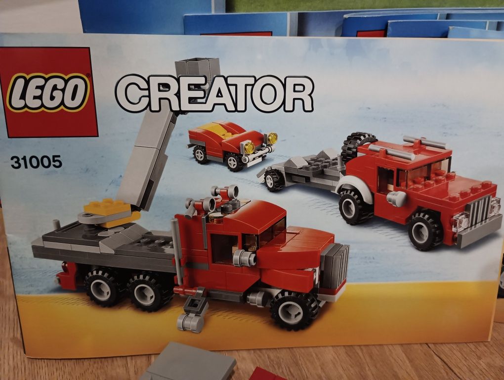 LEGO Creator 31005 laweta z koparką 3 w 1