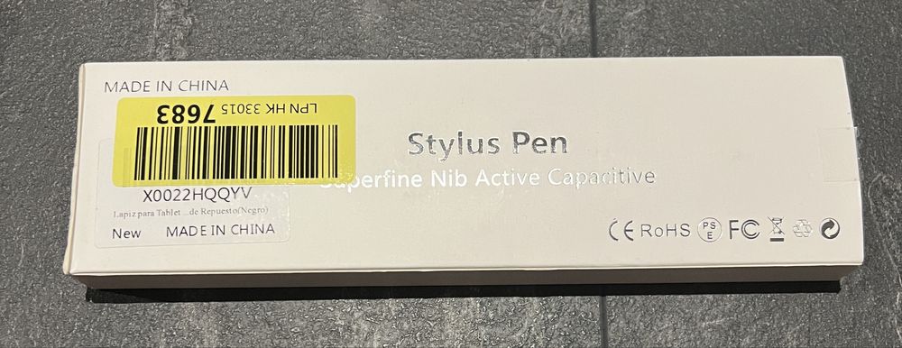 Стилус універсальний Active Stylus Pen Nib (ємнісний, з зарядкою)
