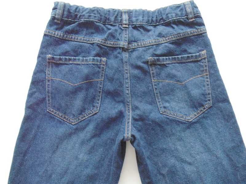 F&F spodnie jeans z przetarciami 13-14 lat pas 74 cm