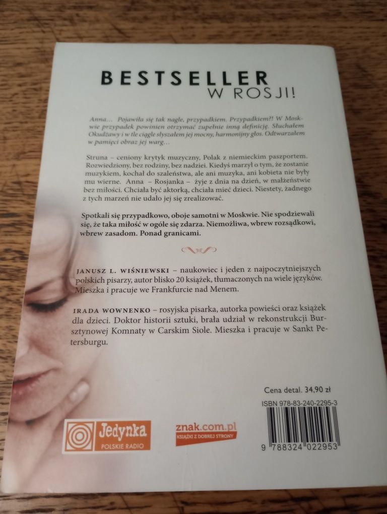 Miłość oraz inne dysonanse. Janusz Leon Wiśniewski, Irada Wownenko