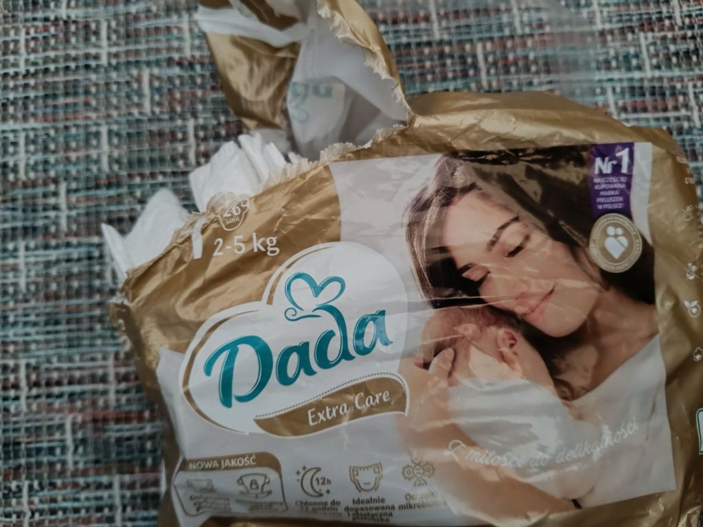 Pieluchy Dada 1. Tanio.