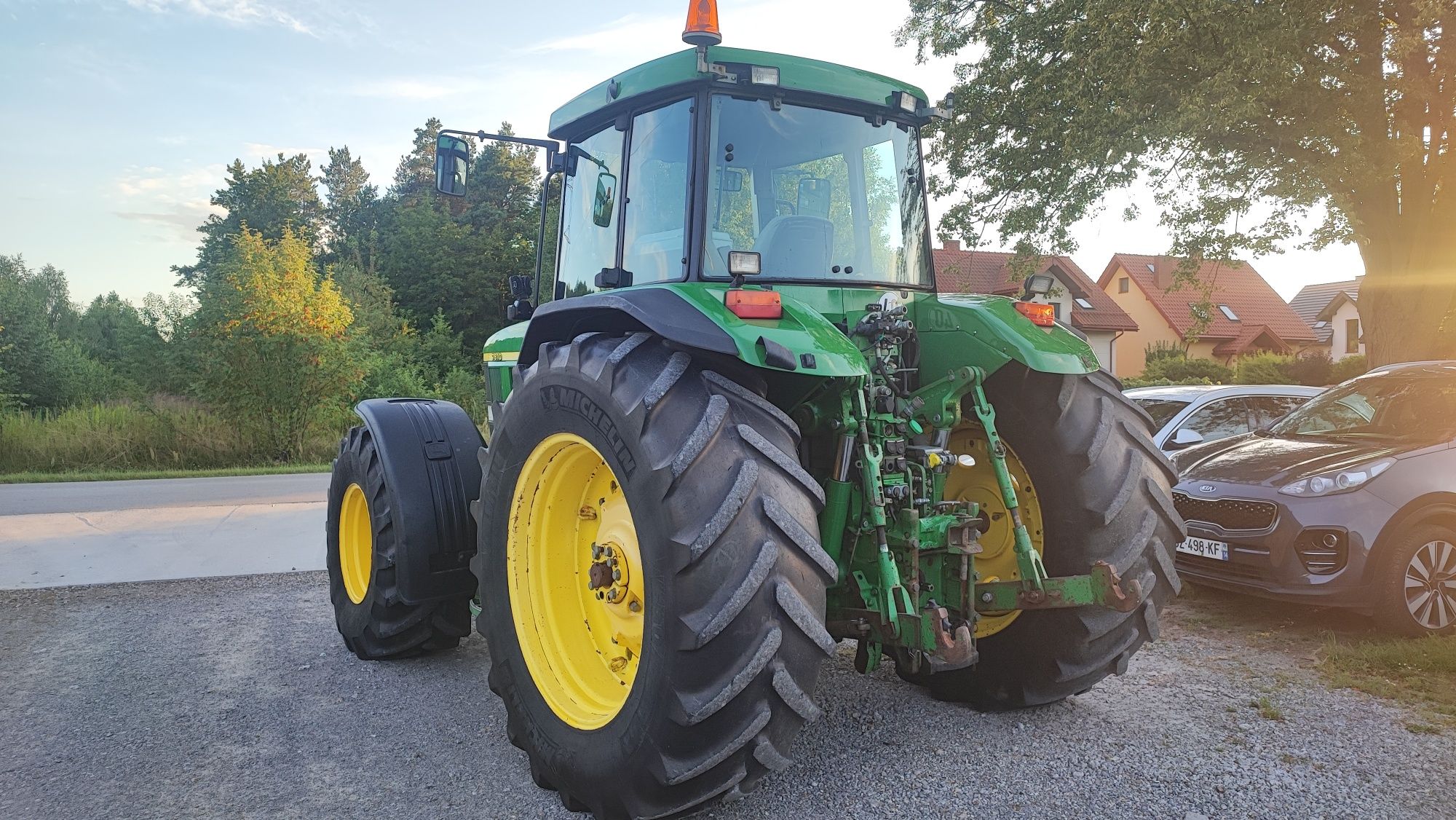 John Deere 7810 pneumatyka sprowadzony