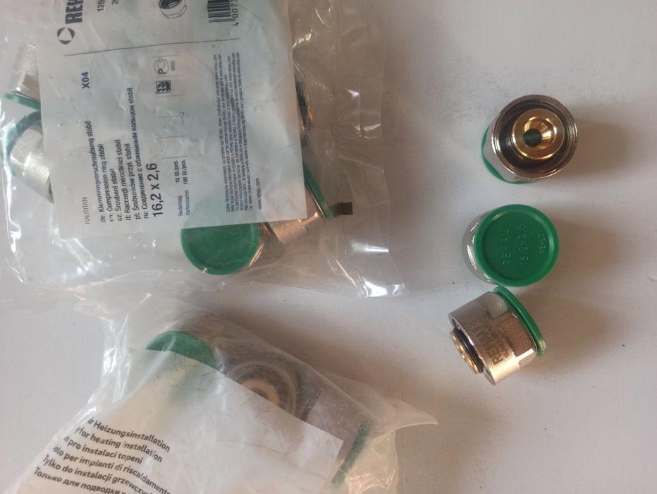 Гайка (евроконус), різьбозажим для коллектора. 16*2.0×3/4