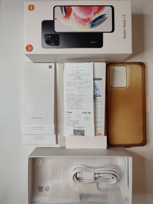 Xiaomi redmi note 12, 4/128Gb, NFC