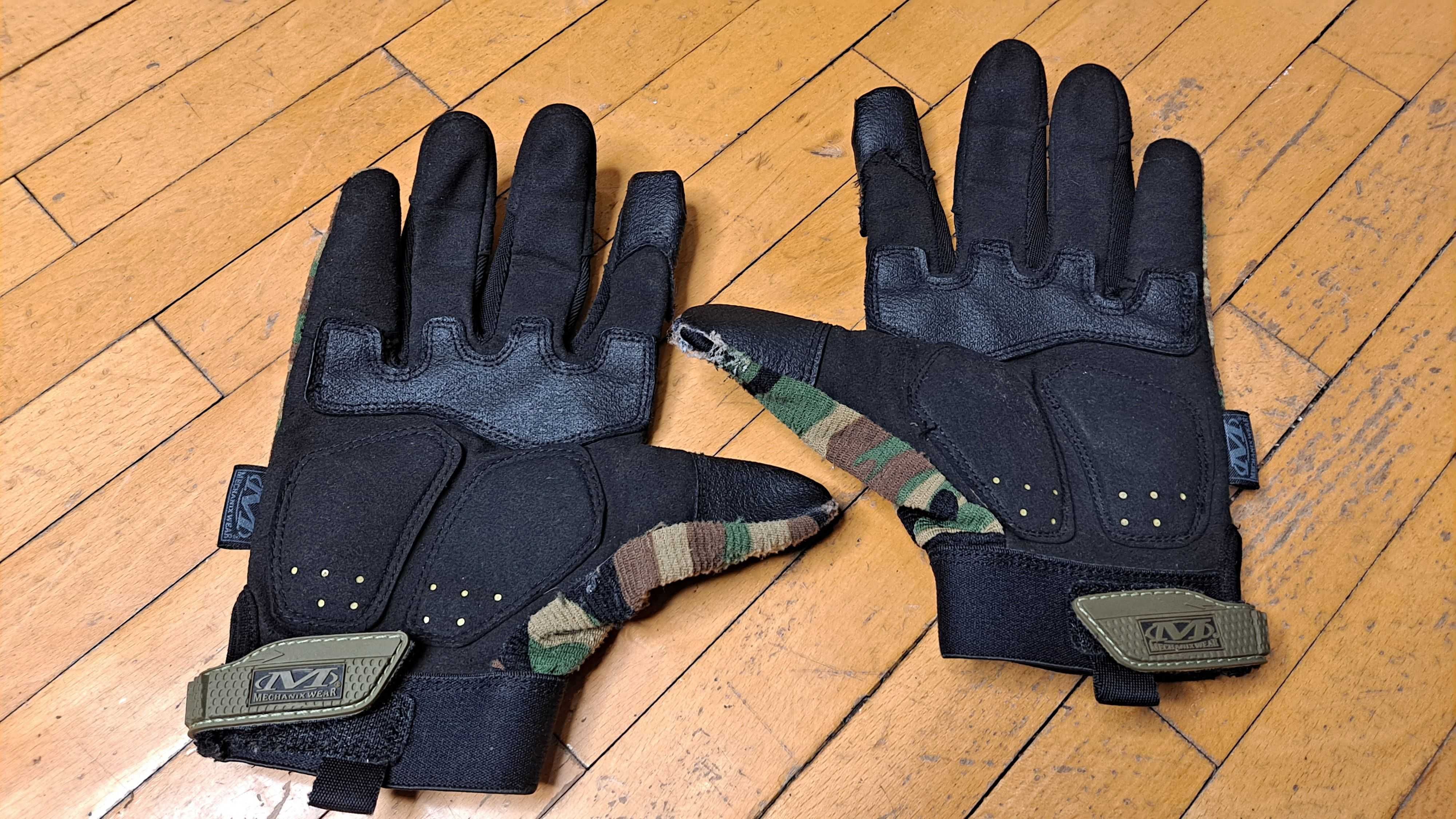 Rękawice taktyczne Mechanix M-Pact woodland rozmiar M