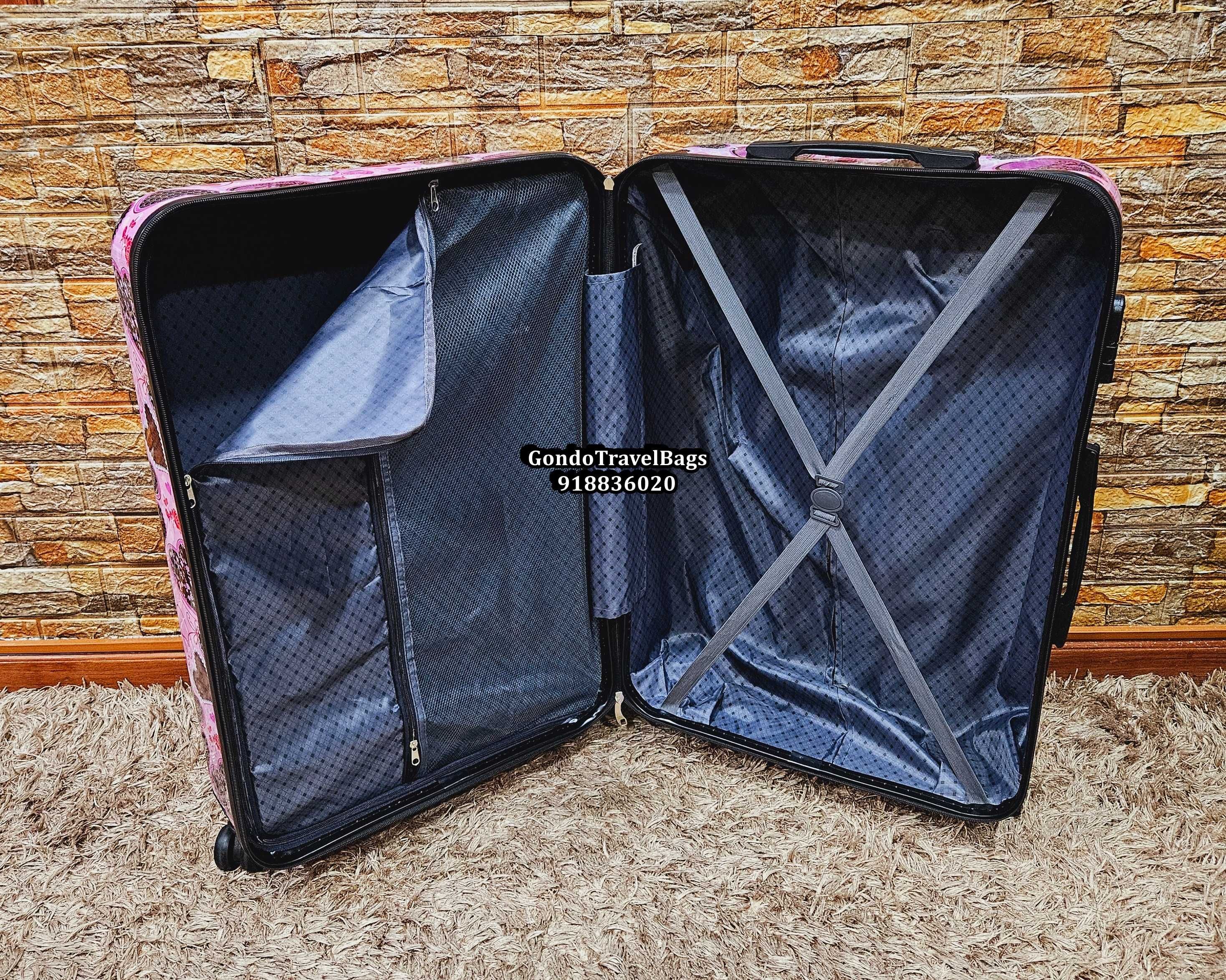 MALA PORÃO MÉDIA 23Kg - NOVAS - Policarbonato - Com Trolley Viagem