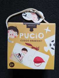 NOWA książka Pucio uczy się mówić + puzzle