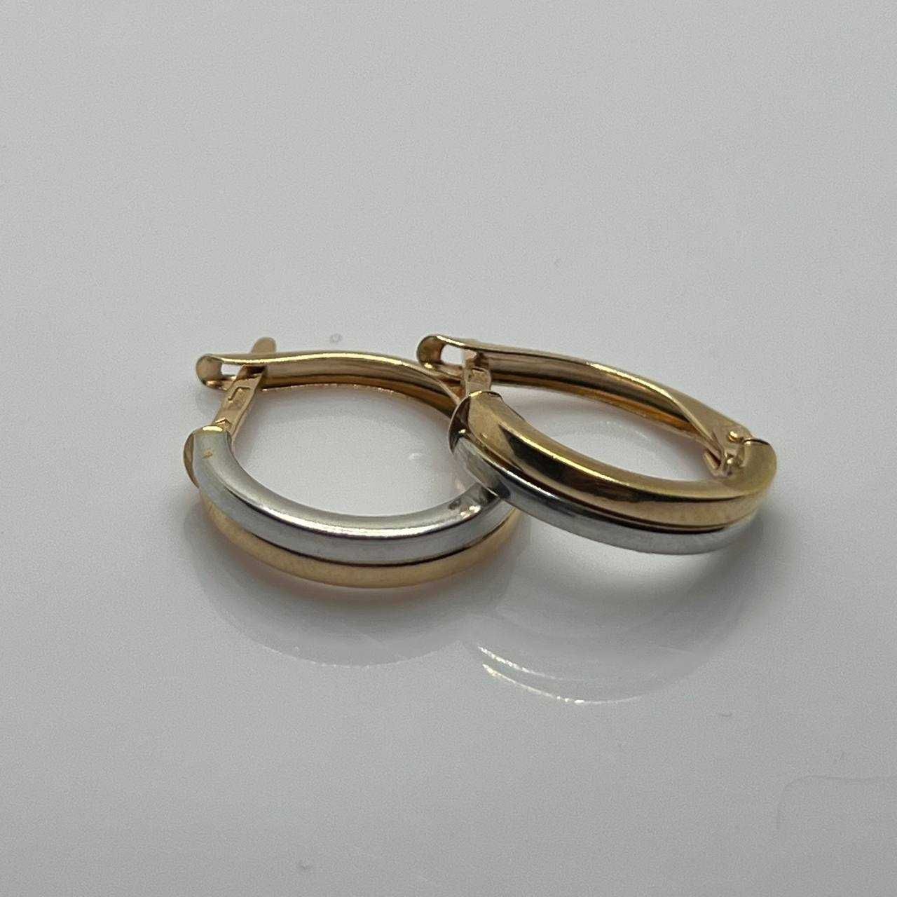 Золоті сережки, вага 1,94 грам Арт. 545