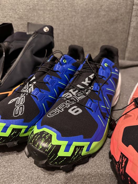 Buty trailowe do biegania zimowe Salomon 46 2/3 SpikeCross WinterCross