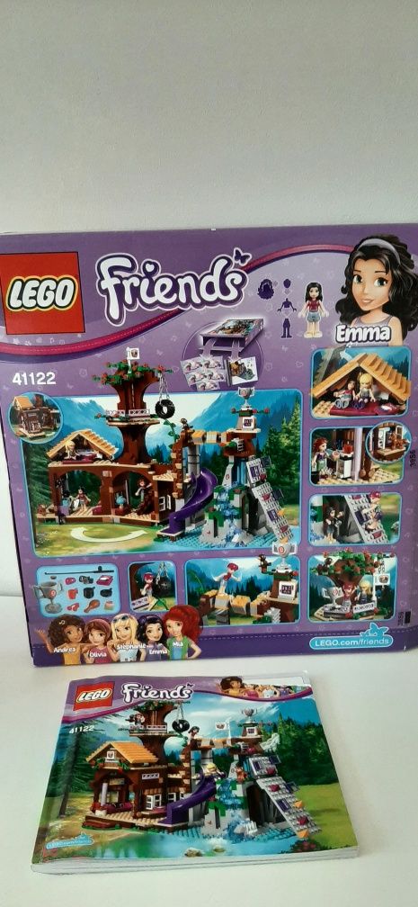 Lego friends 41122 domek na drzewie Emmy