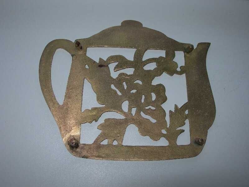 Підставка на ніжках, чайник, бронза, Німеччина