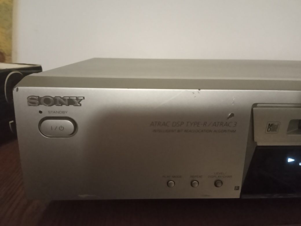 Музыкальный рекордер "Sony MDS JE-470",серебро,LP