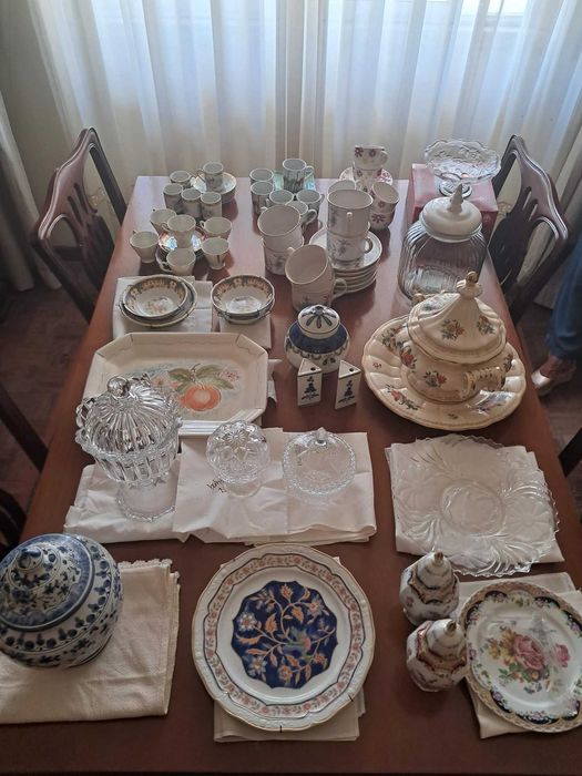 Porcelanas e Louças antigas e únicas