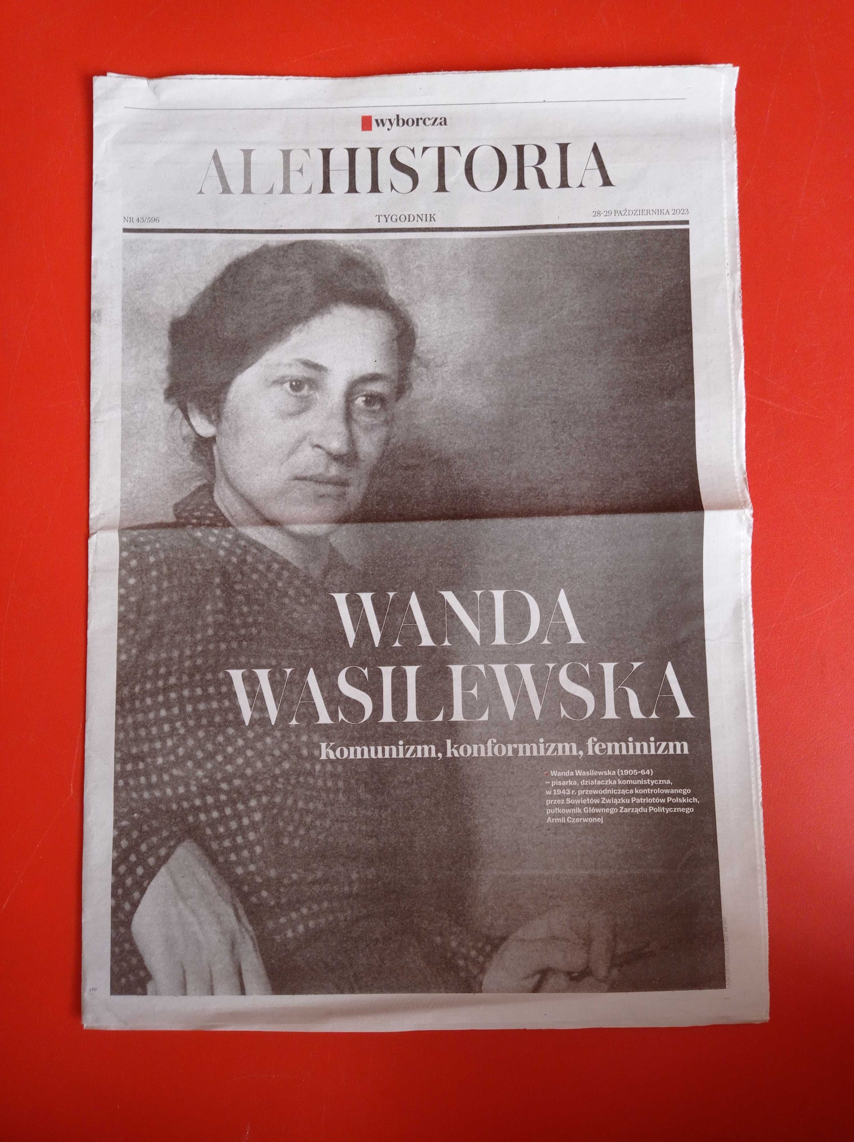 Gazeta Wyborcza ale Historia, nr 43, 28-29 października 2023