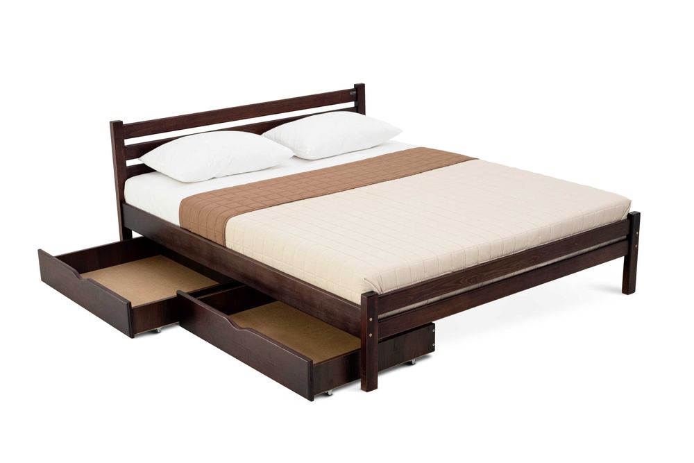 В НАЯВНОСТІ!Дерев'яне ліжко перстиж еко матрац Деревянная кровать