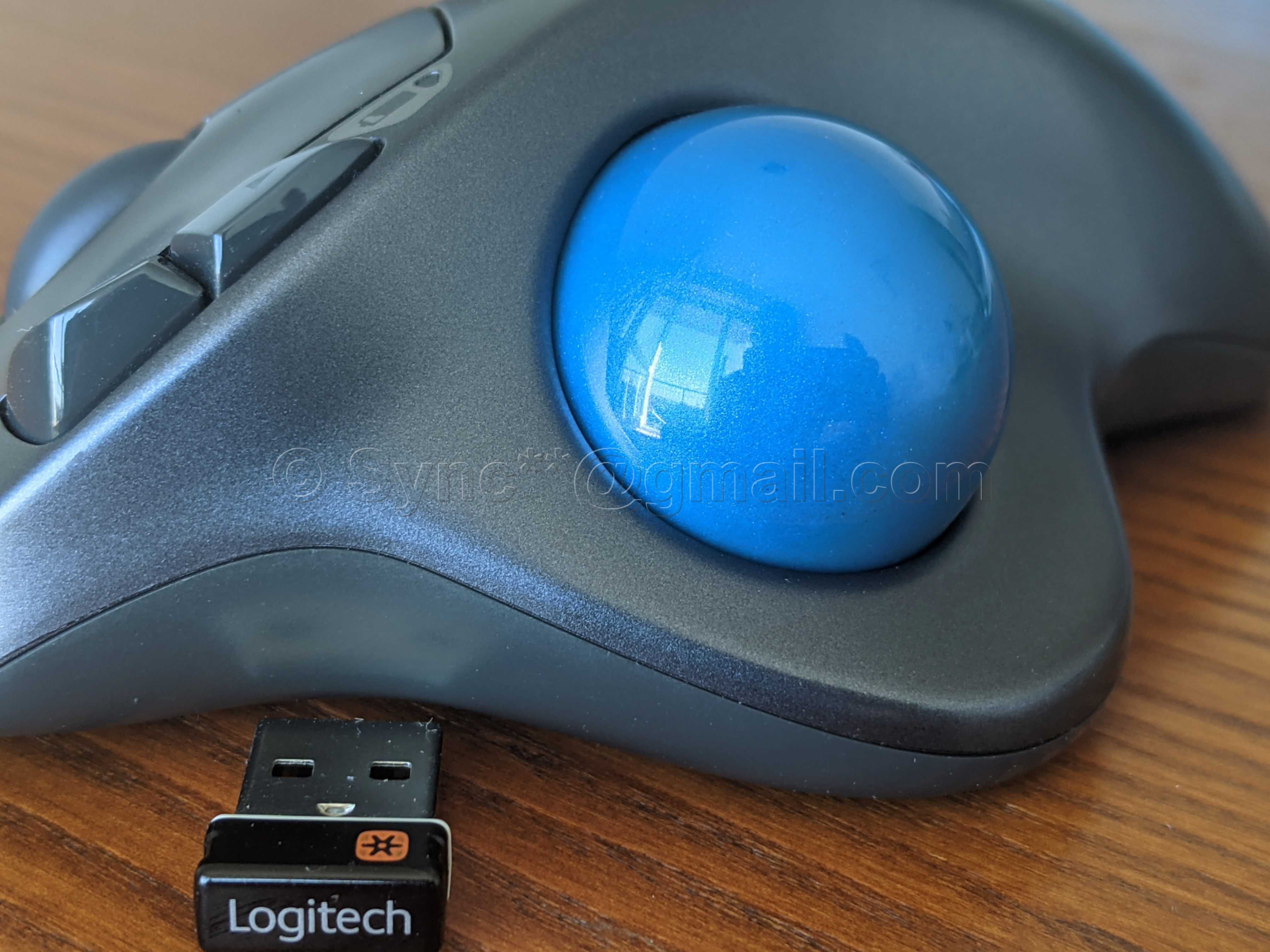 Logitech M570 * Mysz Trackball * 18 miesięcy na jednej baterii *