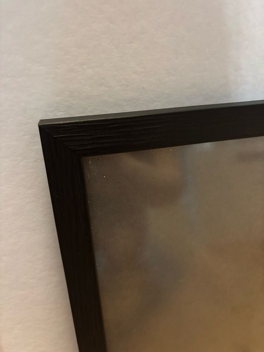 4x Boti ramka A4 czarne ramki do zdjęć 21x29,7cm szkło antyrefleksyjne