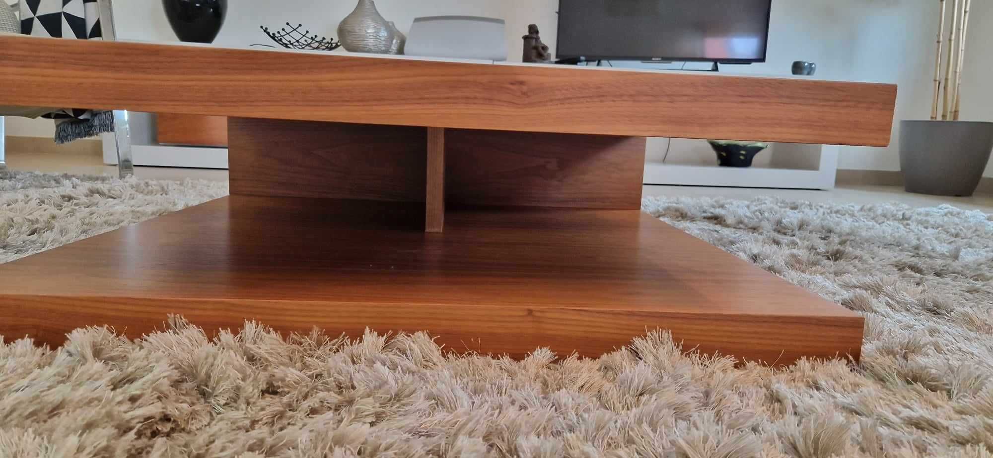 Mesa de Centro de Nogueira - Walnut Coffee Table