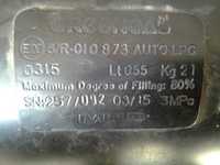 Баллон ГБО 55л цилиндрический под сертификацию с мультиклапаном
