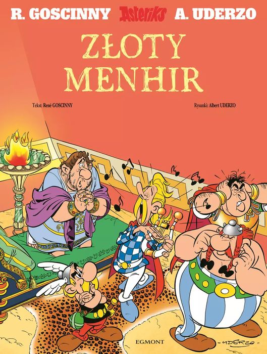 Asteriks. Złoty Menhir. Egmont - komiksy