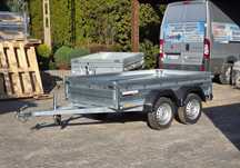 Zaslaw Zasław przyczepa dwuoosiowa 235T 235 x 132 cm  Zasław przyczepa dwuoosiowa 235T 235 x 132 cm