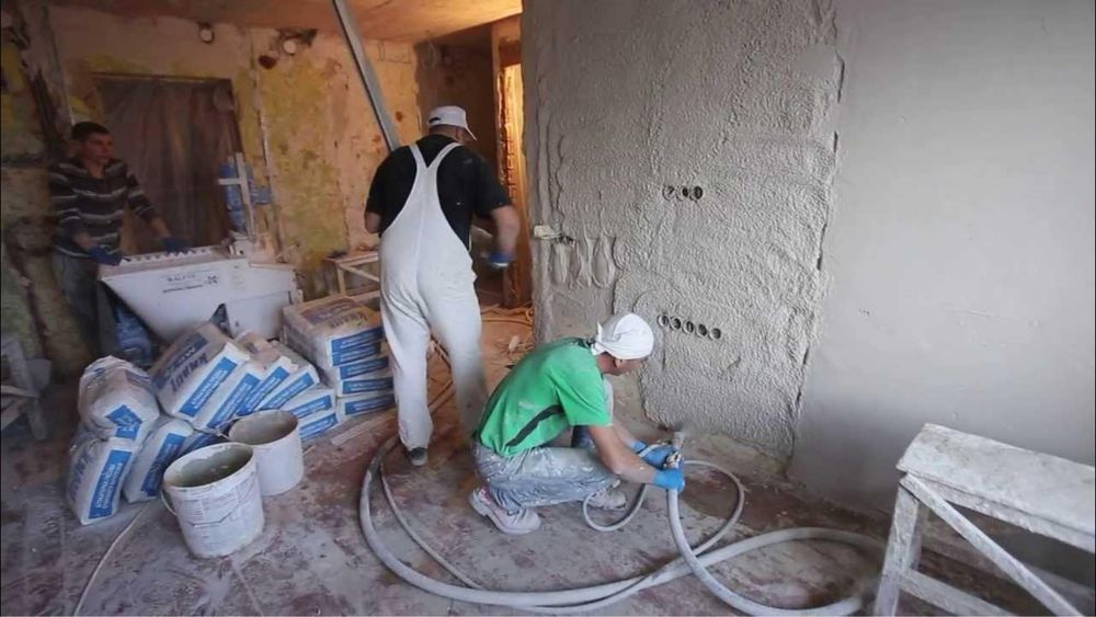 Машина штукатурка