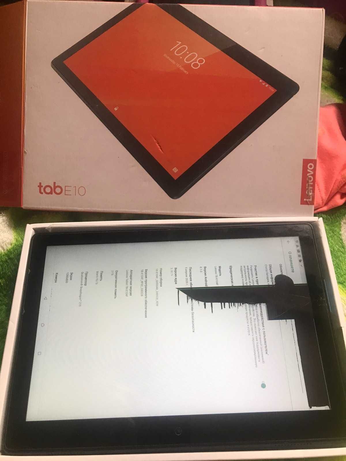 планшет LENOVO  TB-X104F