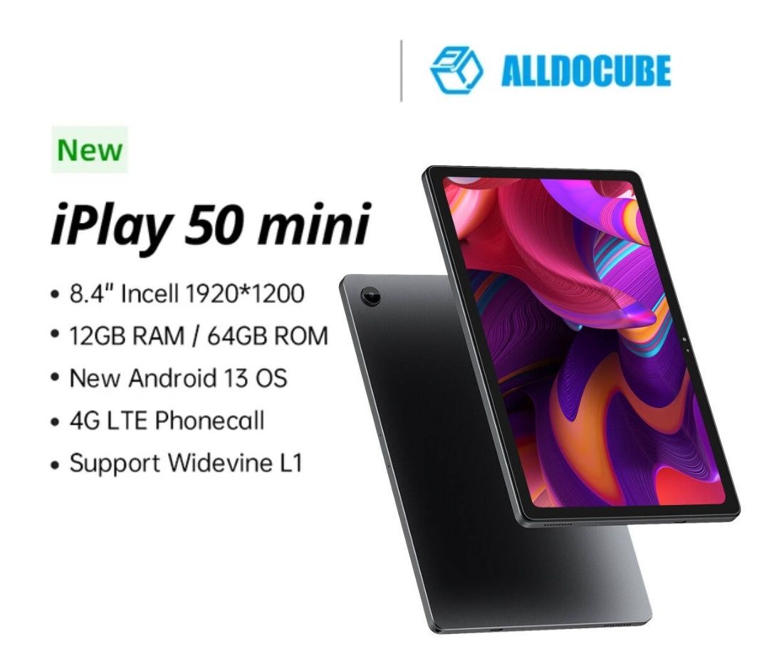 4G Планшет Alldocube iPlay 50 mini 8.4/12 64gb сім книга ipad xiaomi