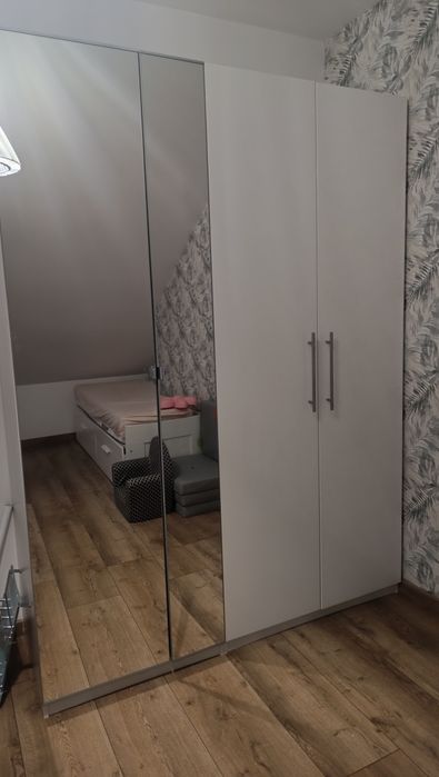 Rezerwacja! Szafy Pax 175 x 236 oraz łóżko Brimnes rozsuwane