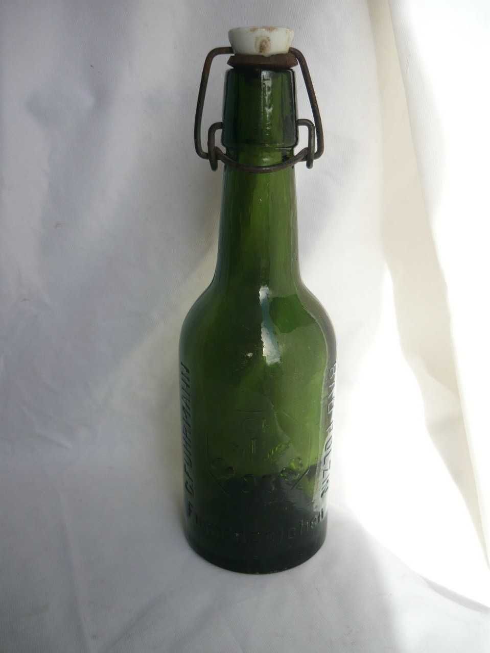 butelka Połczyn Zdrój/Bad Polzin, przedwojenna, II wojna światowa