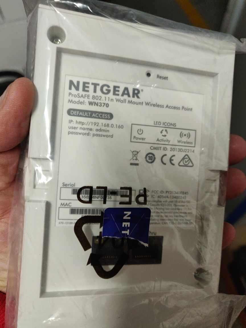Access Point Netgear ProSafe wn-370