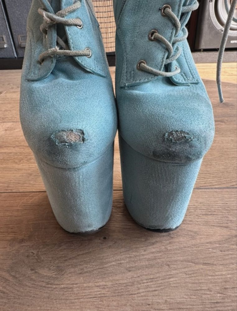 Hella Heels Baby Blue 8” (38) – Buty do Exotic, jak Pleaser Flamingo