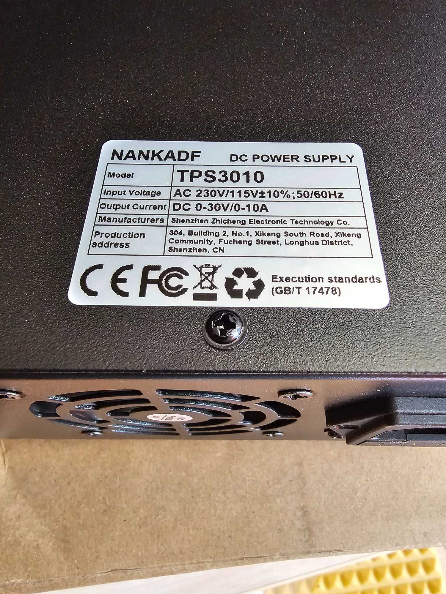 Лабороторный Блок Питания 30В 10А Wanptek TPS3010