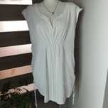 Zwiewna biała tunika Zizzi 100% bawełna r. M /XL (luźna, oversize)
