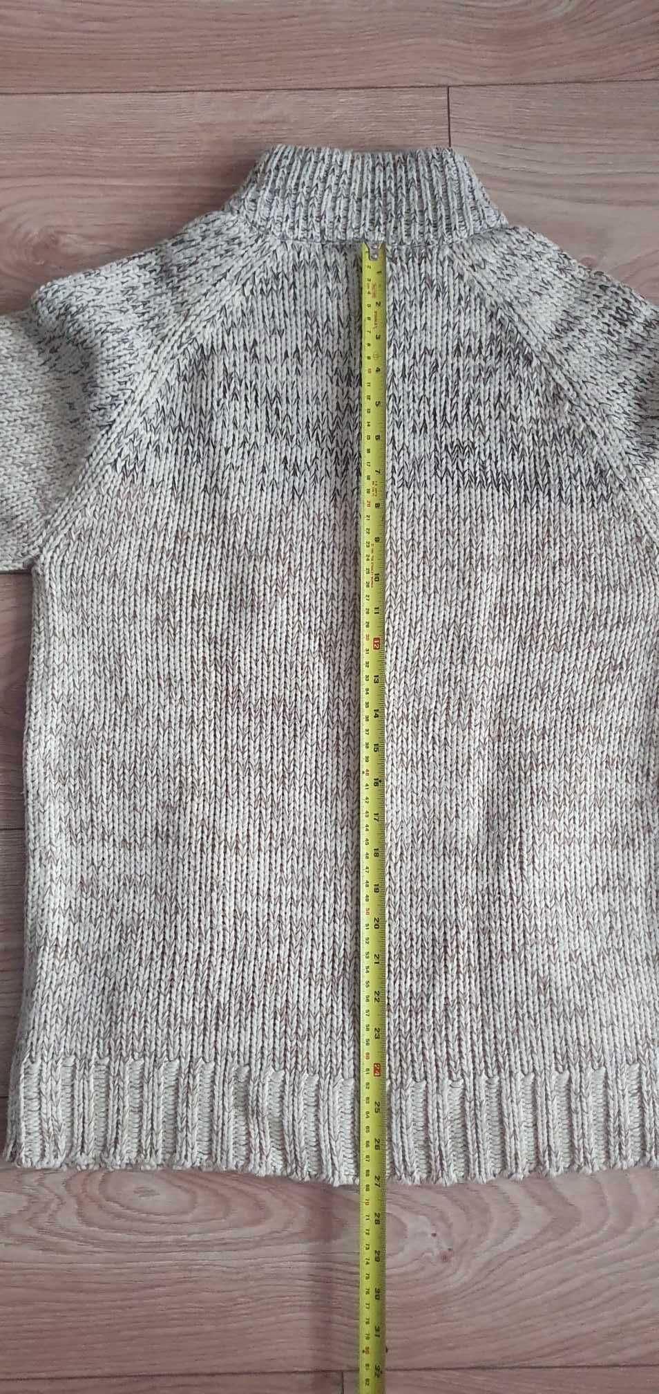 Męski Kardigan/Sweter na Zamek